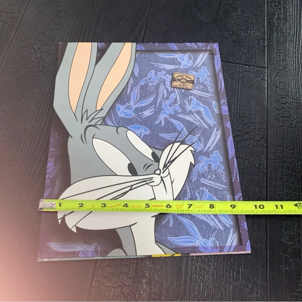 Vintage 1995  Looney Tunes Blues Tweety‎ Bird Bugs Bunny Lot Of 2 Folders